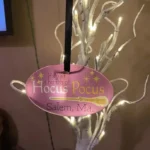 Hocus Pocus Glass Ornament