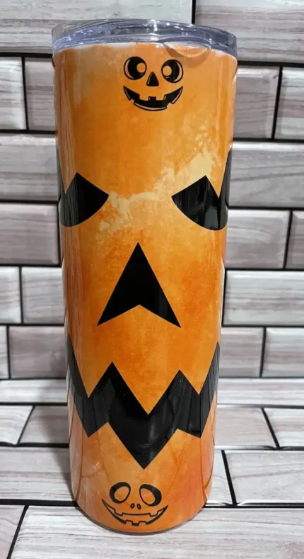 Pumpkin Face 20 oz Tumbler