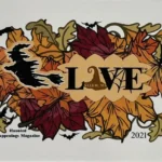 Fall LoveSalem Sticker