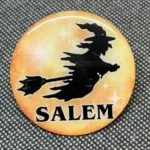 Salem Witch Flying Pin