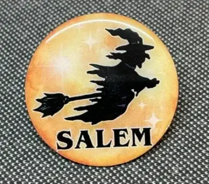 Salem MA Souvenir Enamel Pin