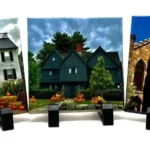 Salem, Ma Ceramic Tile Coaster 4"