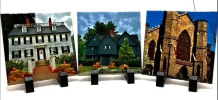 Salem, Ma Ceramic Tile Coaster