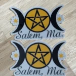 Triple Moon Salem Sticker