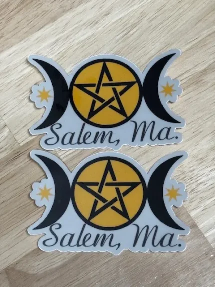 Triple Moon Salem Sticker
