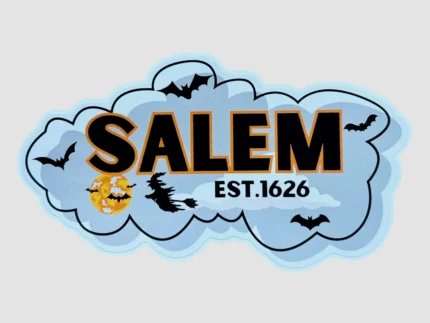 cloud salem est sticker