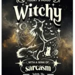 Sarcastic Witchy, Magical Stickers, Salem Ma,