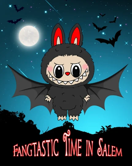 Batty Monster LaBuBu, Salem, Ma. Postcard