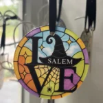 LoveSalem Stained Glass Ornament, Sun Catcher
